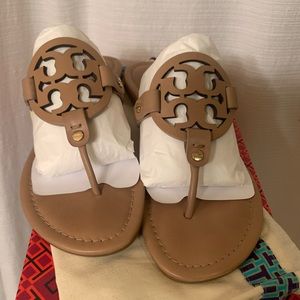 Like New Tory Burch Miller Sandals “Light MakeUp”